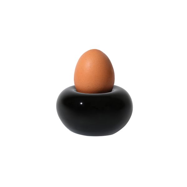 Bounce Egg Cup in Black