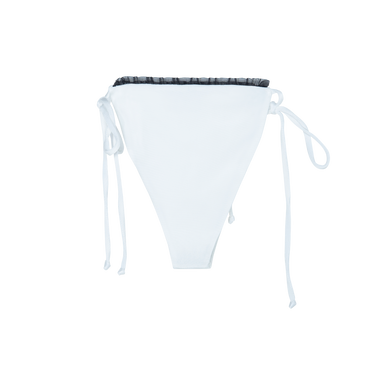 Lucia White String Bikini Bottom