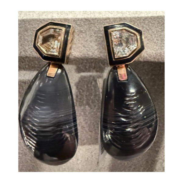 DEZSO Mussel Deco Earrings