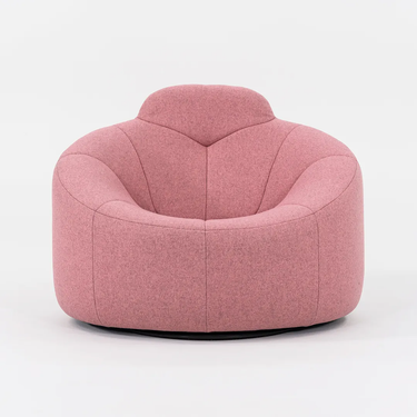 Pink Pumpkin High Back Swivel Lounge Chair by Pierre Paulin for Ligne Roset, 2023