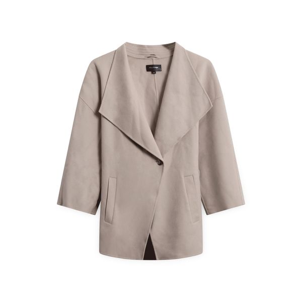 Mackage Wool Wrap Coat - Taupe