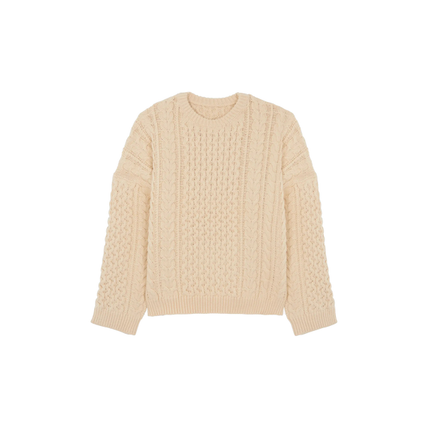 The Frankie Shop Pailey Braided Sweater