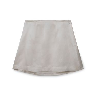 High Waist Mini Skirt in Pearl