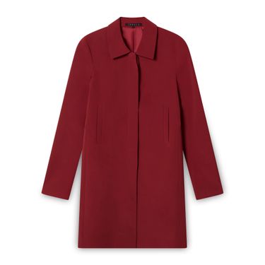 Theory Red Trench Coat