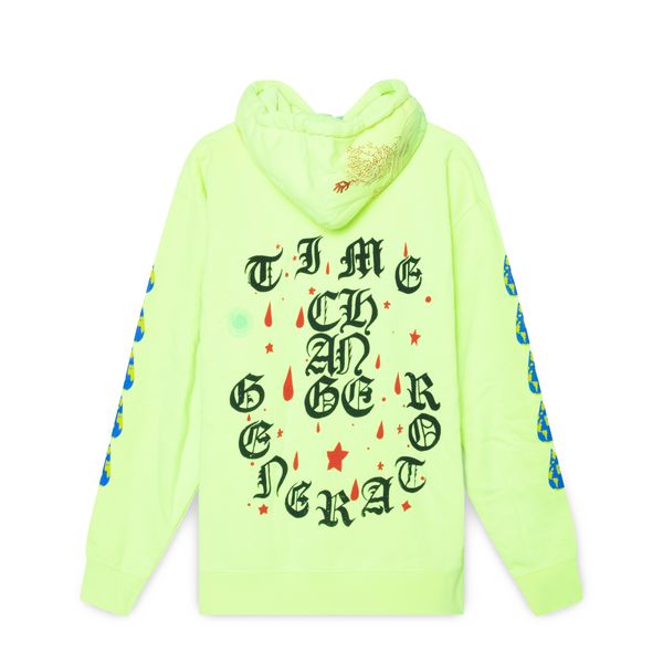 Time Change Generator Hi-Viz Hoodie