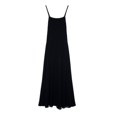 Toteme Smock Black Summer Dress