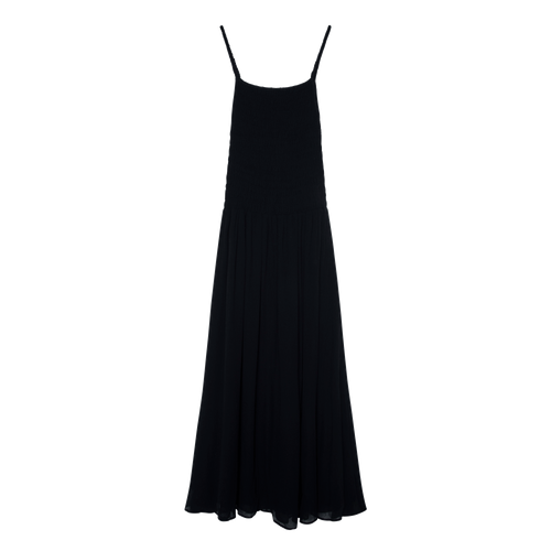 Toteme Smock Black Summer Dress