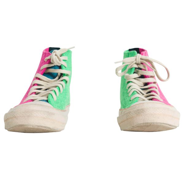 JW Anderson Converse Edition Felt Chuck 70 - Pink/Green