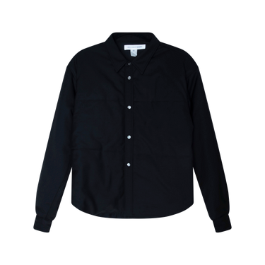 Comme des Garcons SHIRT Black Padded Button Up