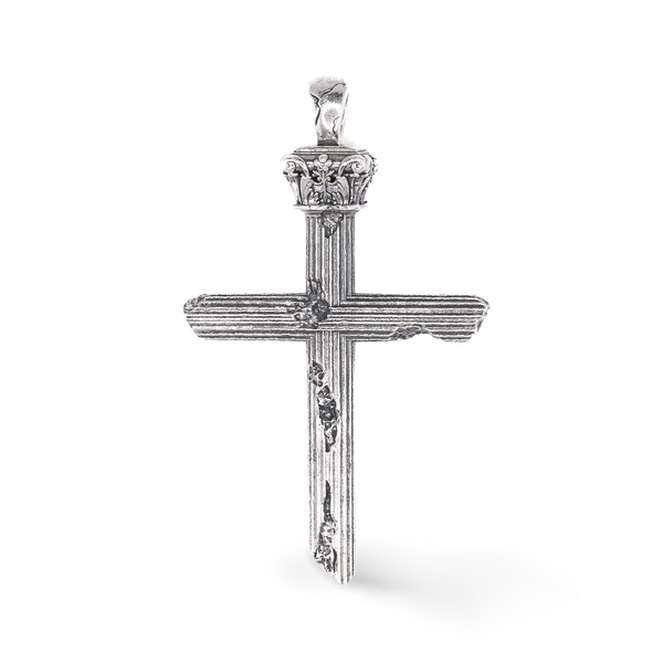 Column Crucifix Pendant