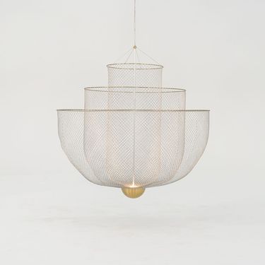 Meshmatics Chandelier Light by Rick Tegelaar for MOOOI, 2022