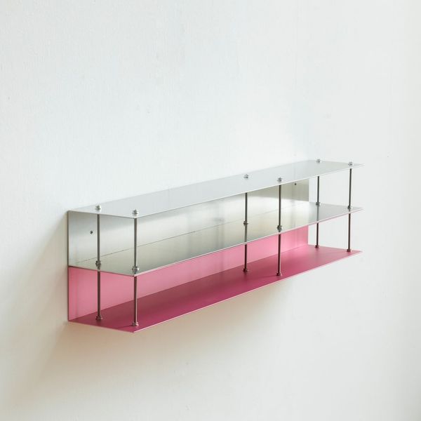 Unit Pink (Miami), Aluminium Shelf Series By Giseok Kim