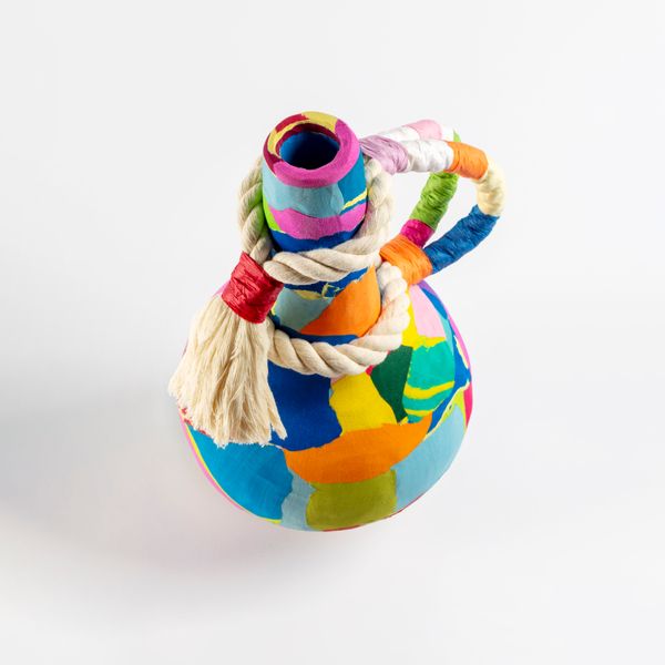 Jambo Salvaged Rubber Vase