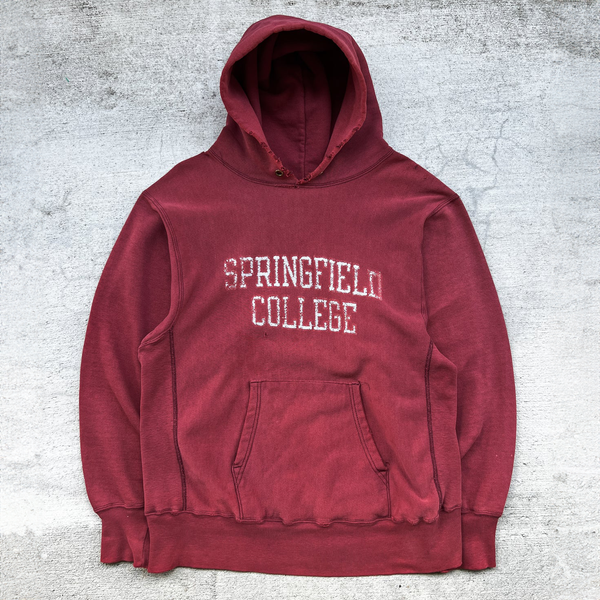 1980s Champion Springfield College Reverse Weave Hoodie