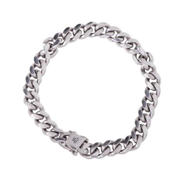 Handmade Silver Cuban Bracelet