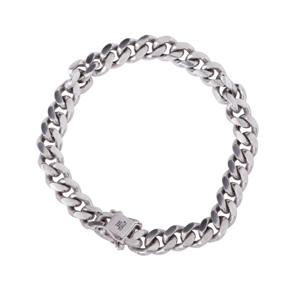 Handmade Silver Cuban Bracelet