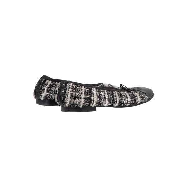 Chanel Tweed Ballet Flats