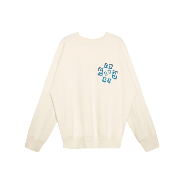 Lost Daze Polo Logo Knit Sweater