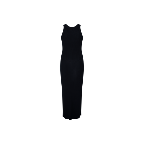 Toteme Black Seamless Midi Dress