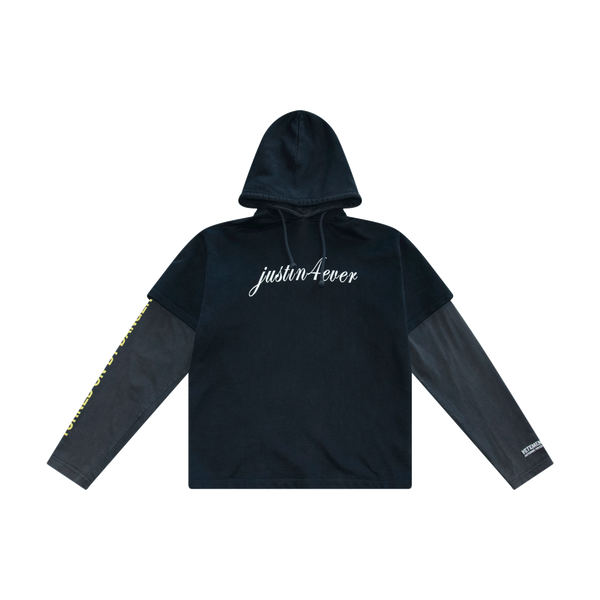 Vetements FW17 "Justin4Ever" Layered Hoodie