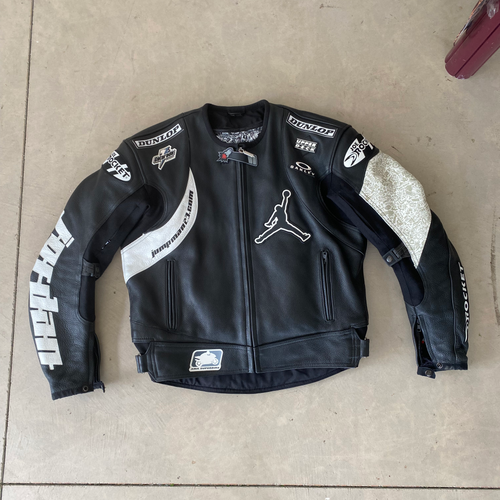 Jordan Motor Sport Leather Jacket 
