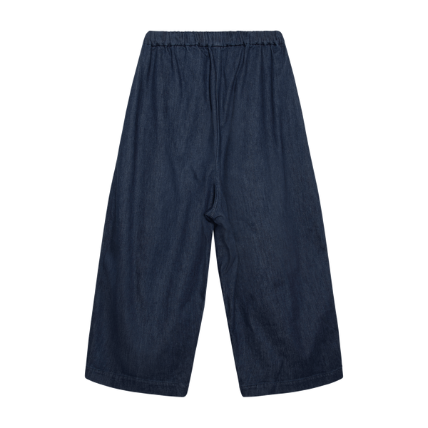 Cordera Denim Drawstring Maxi Pants