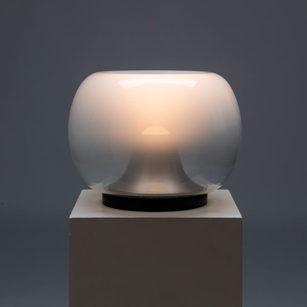 Big Murano glass Glass Table/floor Lamp, 60s