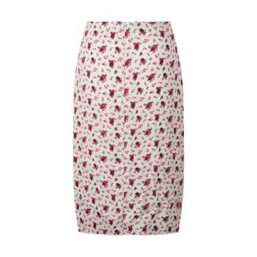 Reformation Floral Slit Skirt 