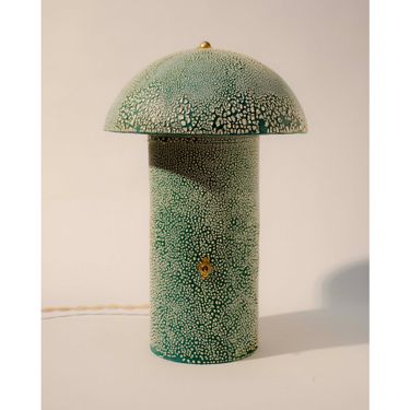 Crackle Mushroom Lamp