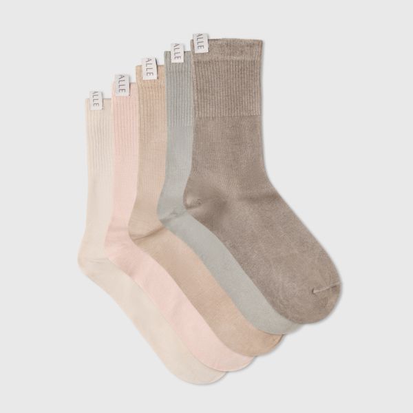 5-Pack Classic Ultra-Soft Bamboo Socks