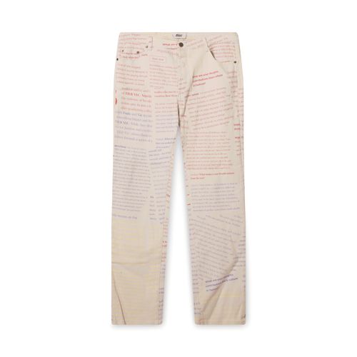 Tier Project 2: "Old News, Yesterday's Paper" Jeans