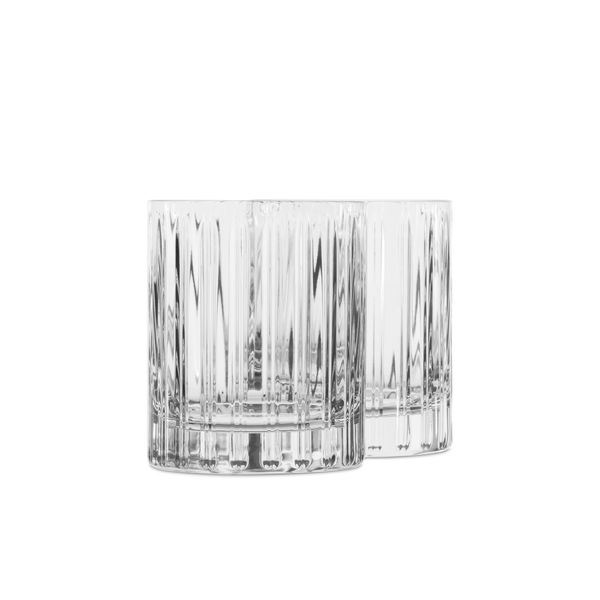 Double Rocks Crystal Glass