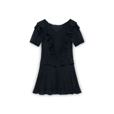 Isabel Marant Étoile Black Ruffled Dress