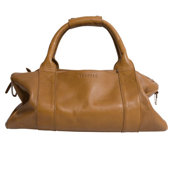 Tecovas Desert Brown Leather Duffle Bag