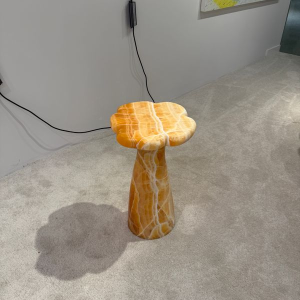 Forget-Me-Not Side Table - Honey Calcite