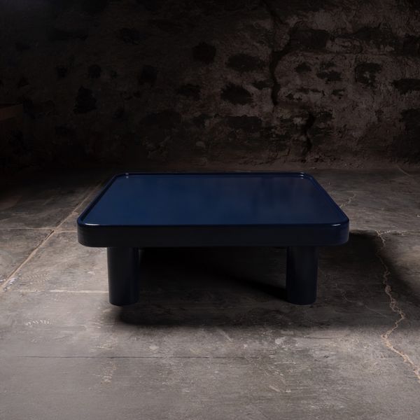 017 Navy Lacquer Coffee Table