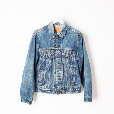 Customized Levi's Trucker Jacket with YSL Patch