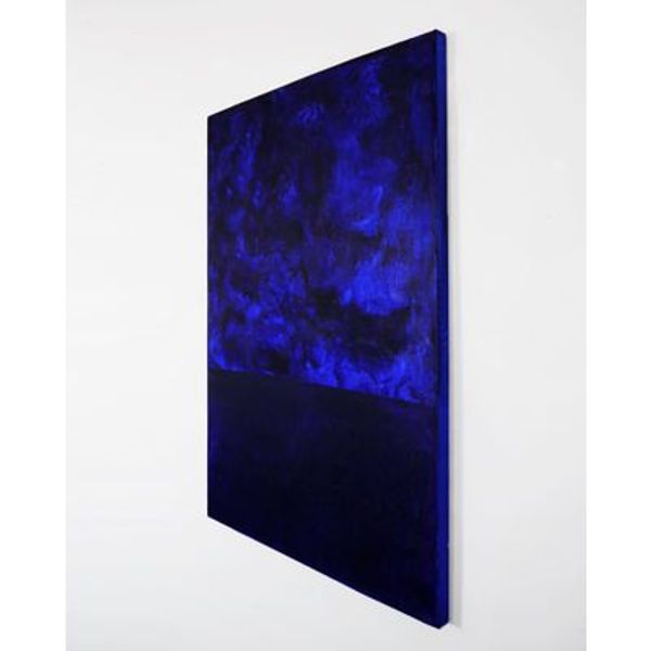 Archer Defterios, "Blue Composition 70," 2025