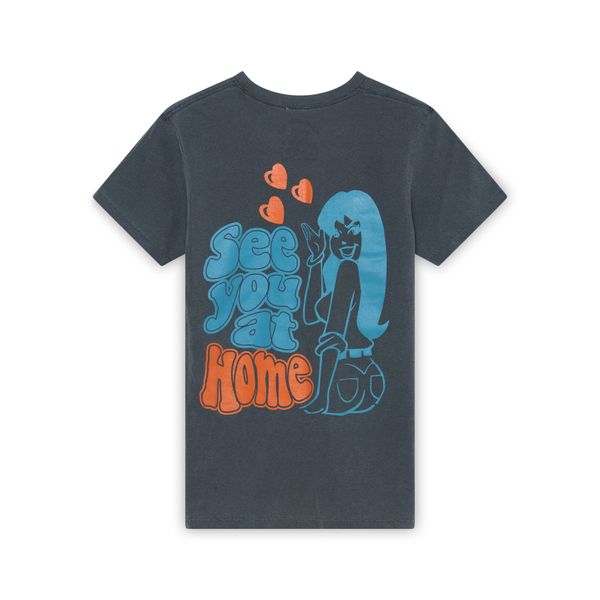 "See You At Home" Short Sleeve Pepper T-Shirt