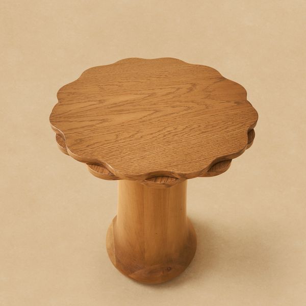 Scallop Side Table