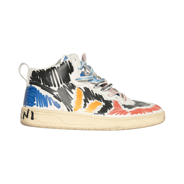 Marni x Veja V-15 High Top Sneaker