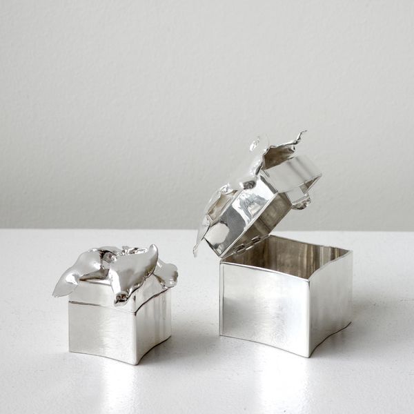 Medium Flower Trinket Box