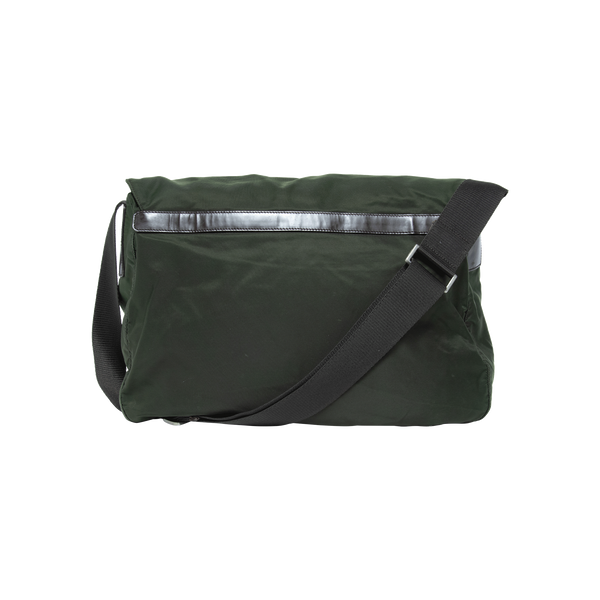 Prada Green Messenger Bag