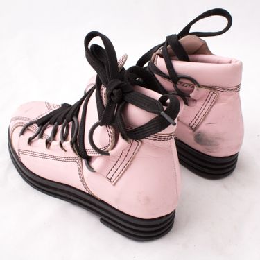 Opening Ceremony Pink Leather Boot