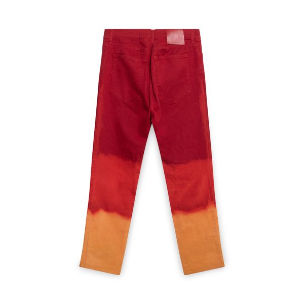 424 Red Ombré Jeans