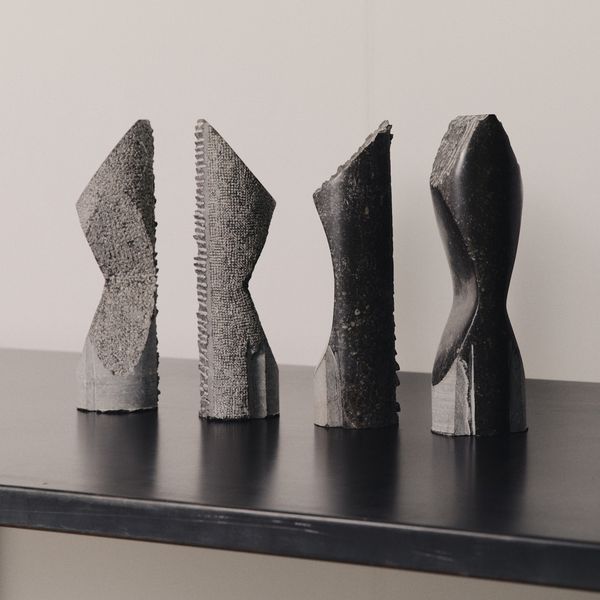 Set of 4 Totemic Sculptures by Jorg Van Daele