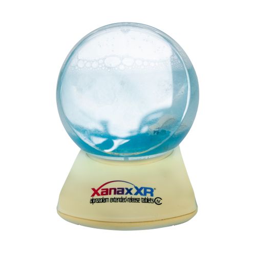 Xanax Promotional Snow Globe