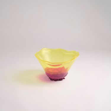 Big Surprise 2 - Small in Yellow/Pink by Gaetano Pesce