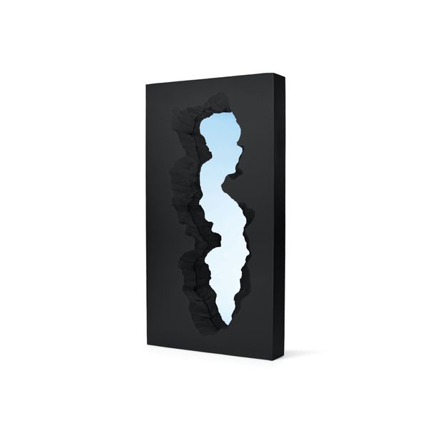 Broken Mirror Black by Snarkitecture, 2021