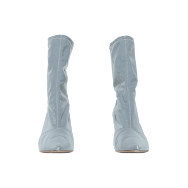 Yeezy Season 7 Chrome Reflective Fabric Ankle Boot